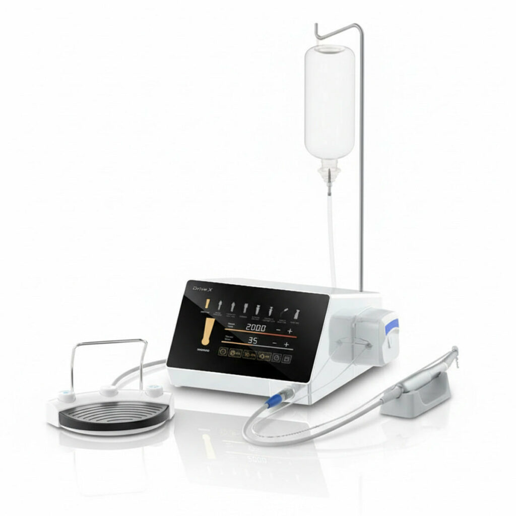 Máy cắm Implant Woodpecker Drive-X và hệ thống điều khiển